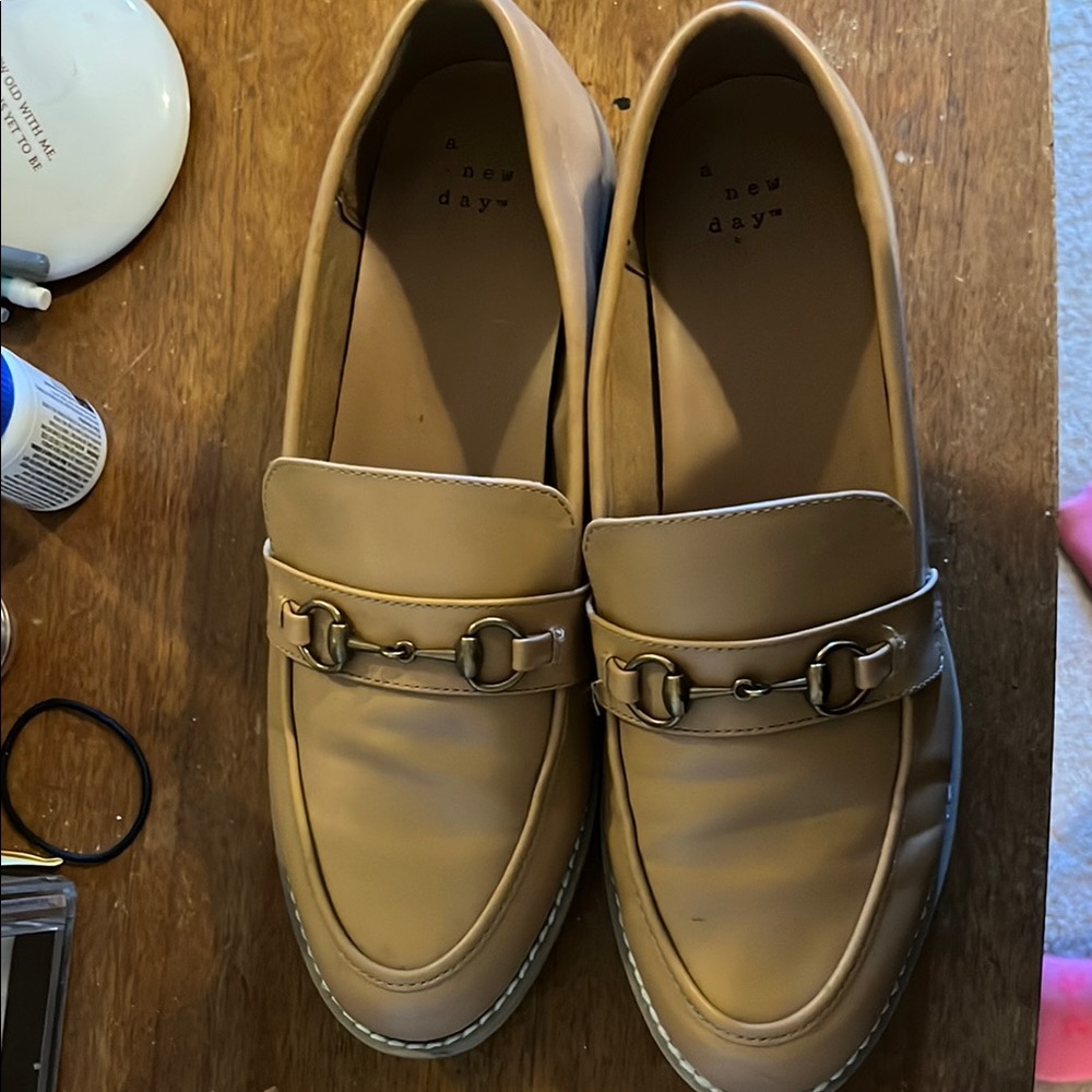 A New Day Tan Loafers for women